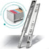 ABRO Side Mount Full Extension Drawer Slide  (Pack of 2) - ZTS - NZ-18