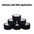 AIPL Amazon.in branded Prime Packaging Tape with Strong Adhesive Easy to Use & Pack Items Multipurpose Usage (Black, 6 Pc)