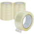 AIPL BOPP Packaging Clear Tape - 48MM x 50 Meter| Pack of 6 | for Packaging, Decorating and DIY works