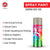 ABRO SP-90 Multipurpose Colour Spray Paint Can for Cars and Bikes (400ml, Siemens Grey, 1 Pc)