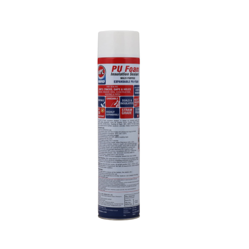 Mousse polyuréthane pulvérisable easy spray 750ml 802012516