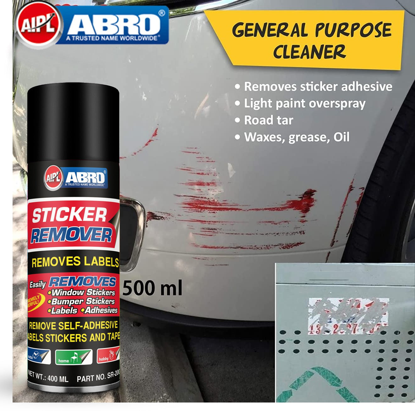 Ready stock Sticker remover Getsun removal sticker Spray Adhesive