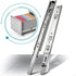 ABRO Side Mount Full Extension Drawer Slide  (Pack of 2) - NZ-20