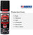 ABRO Premium Quality Spray Paint from well know USA Brand - ABRO Black Spray Paint 450 ml